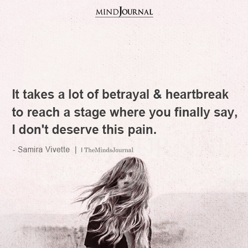 Betrayal And Heartbreak