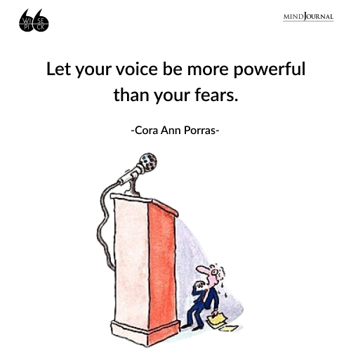 Cora Ann Porras let your voice