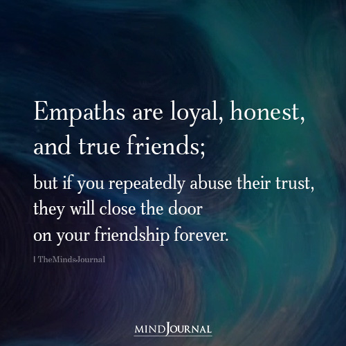 Empaths Are Loyal
