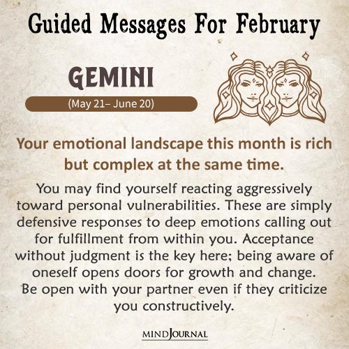 Gemini Your emotional landscape