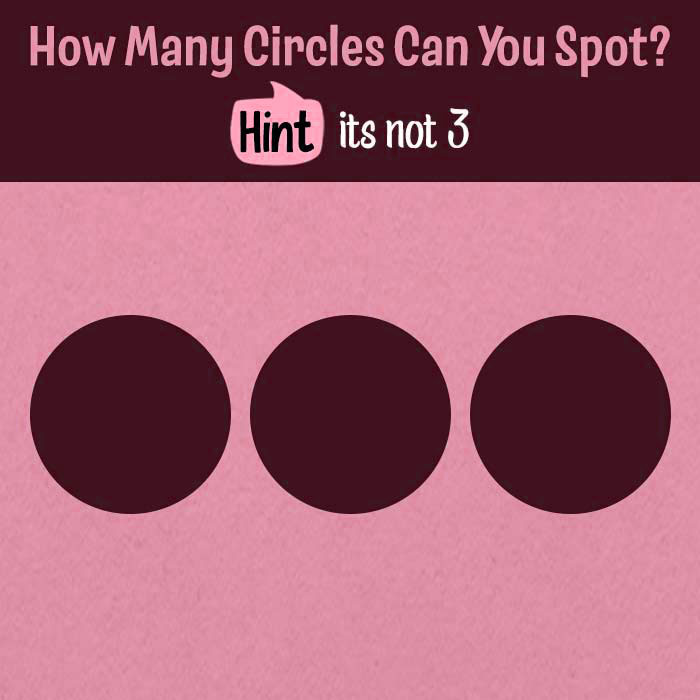 How Many Circles Do You See in This Tricky Brain Teaser internal