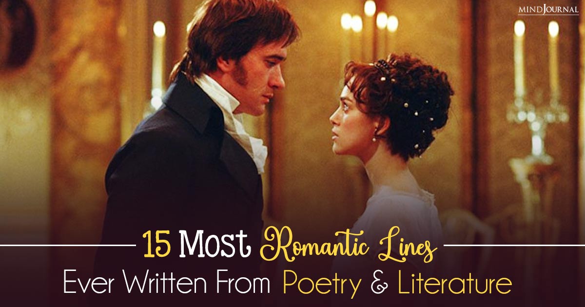 15 Most Romantic Lines Ever Written From Poetry And Literature