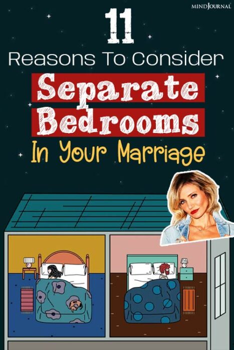 married couples sleeping in separate bedrooms
