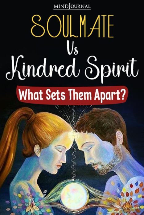 kindred spirit vs soul mate
