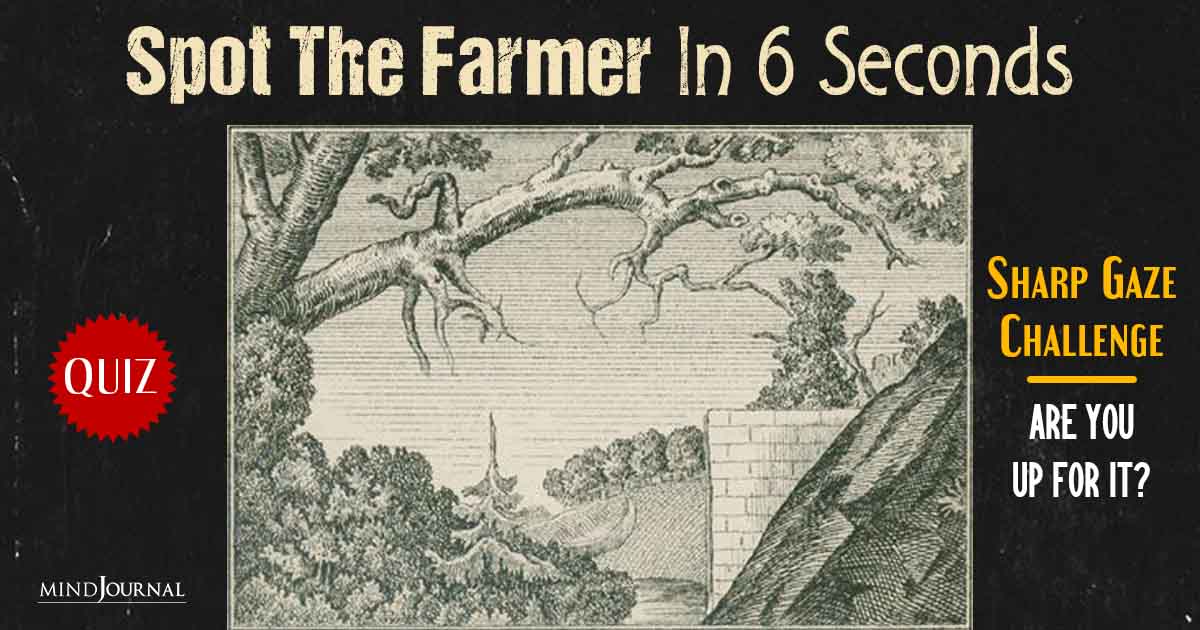 Spot the Farmer Hidden Within the Trees, A Quick 6-Second Challenge for You!