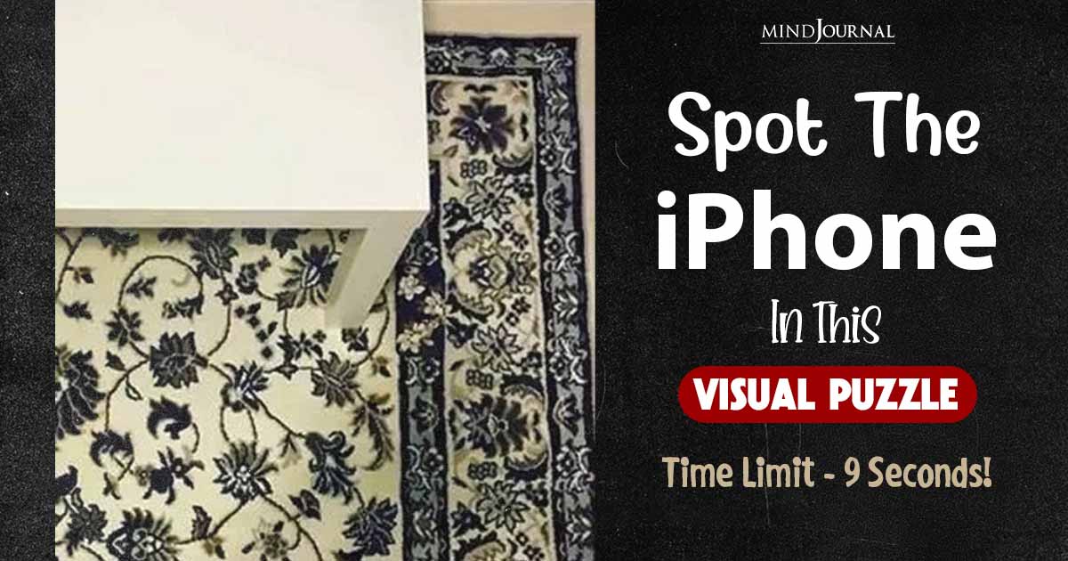 Challenging iPhone Optical Illusion: Find the iPhone in Seconds!