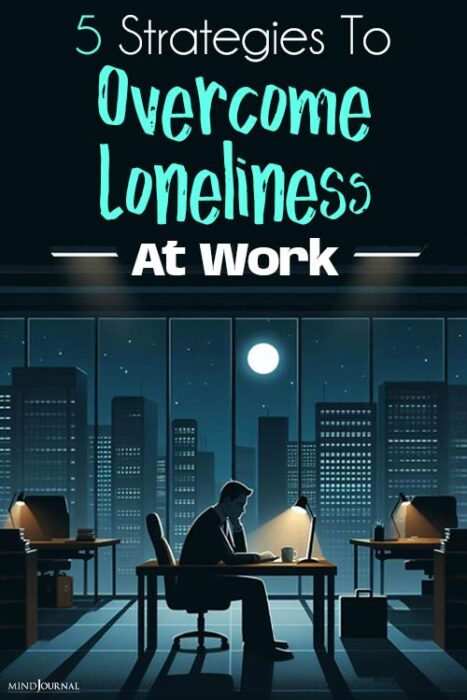 overcome loneliness at work