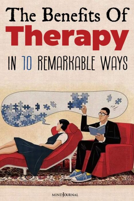 therapy benefits
