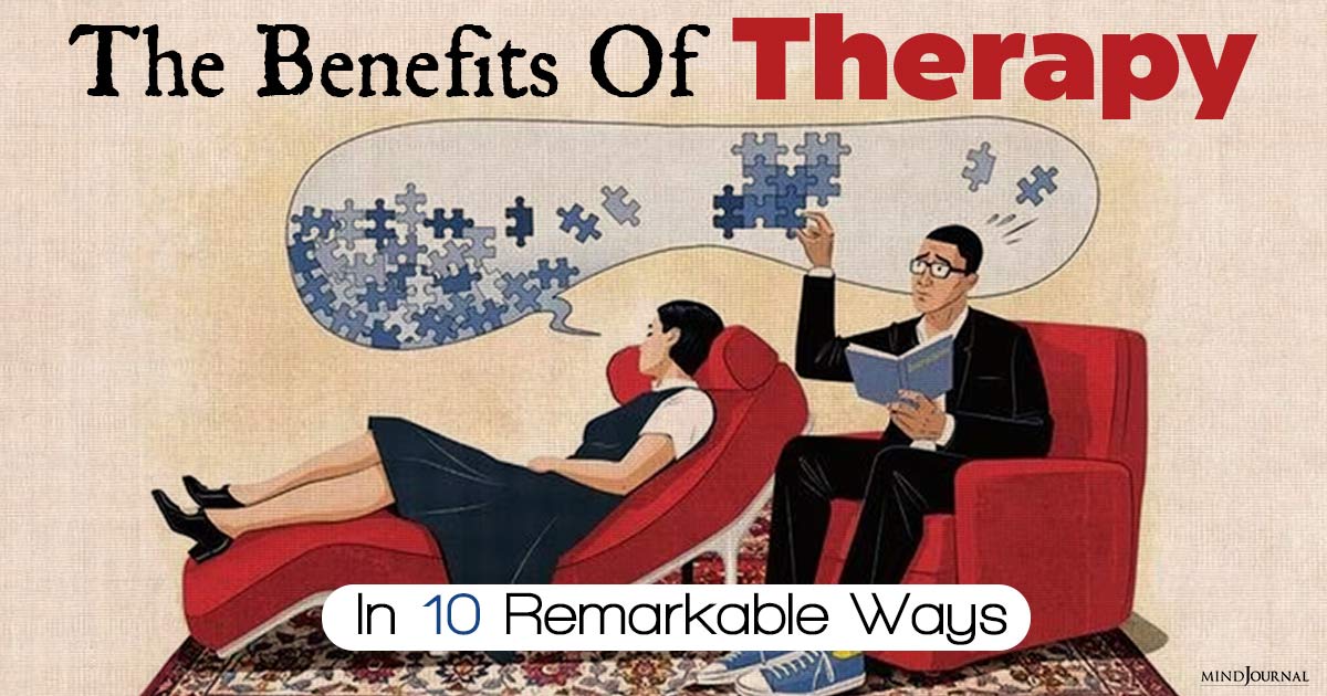 Letting Go And Thriving: The Surprising Benefits of Therapy