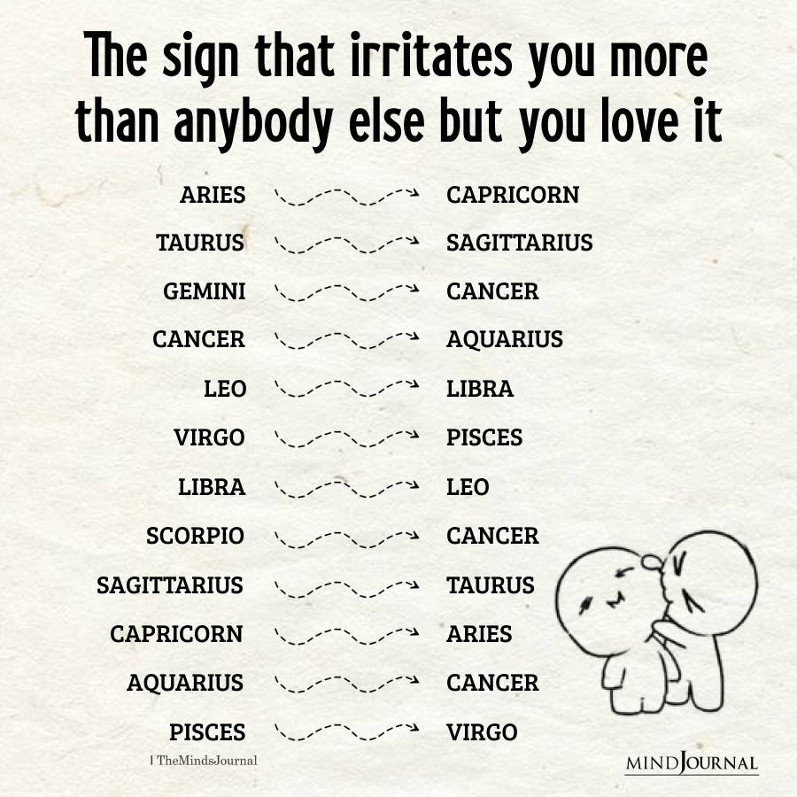 The Zodiac Sign That Irritates You Most