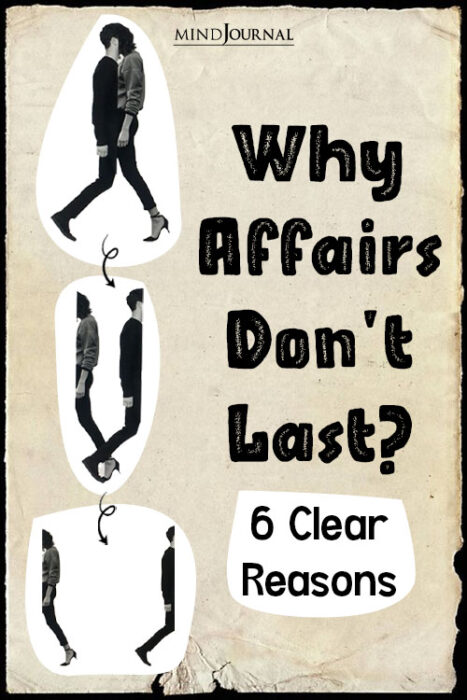 why do affairs end
