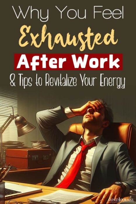 how to not be tired after work