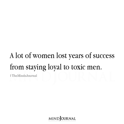 A Lot Of Women Lost Years Of Success