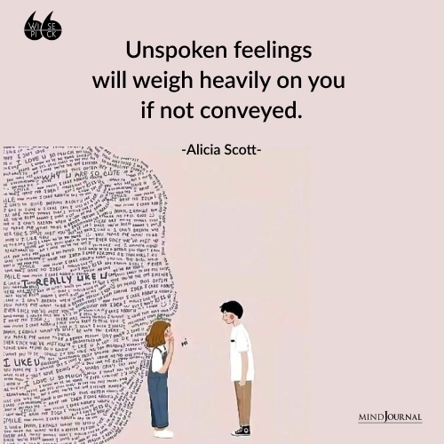 Alicia Scott unspoken feelings will