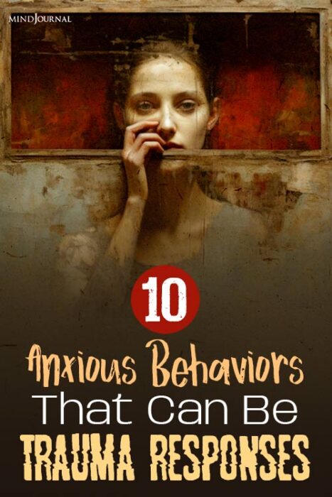 anxious behaviors
