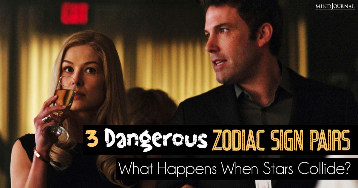 Zodiac Signs That Are Dangerous Together: 3 Zodiac Pairs To Spell Disaster!