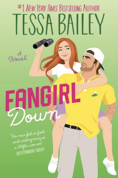 Most anticipated romance novels - Fangirl Down by Tessa Bailey