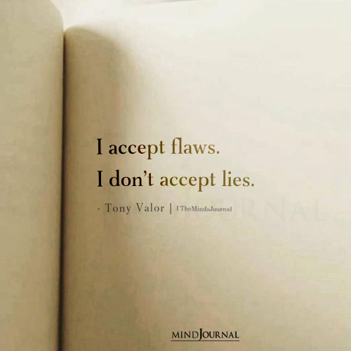 I Accept Flaws