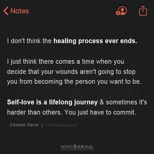 Self-love Is A Lifelong Journey
