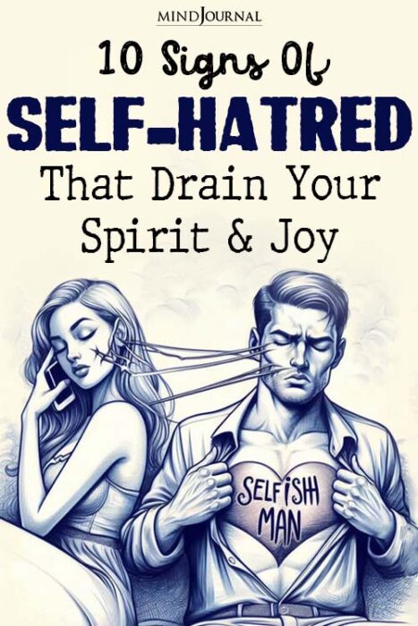 how to stop self hatred
