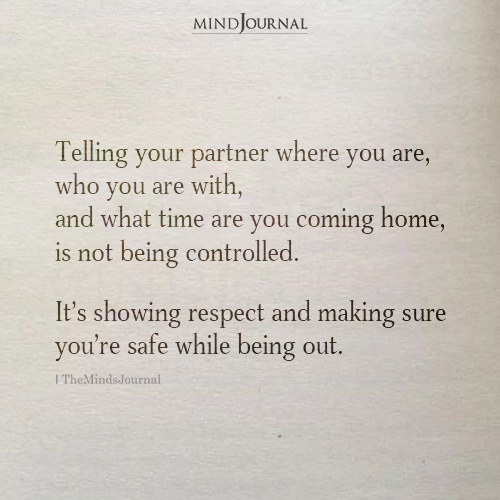 Telling Your Partner Where You Are