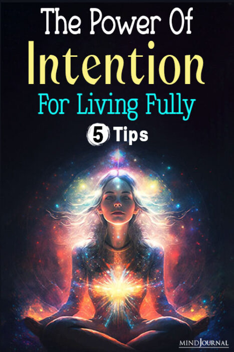 living with intention