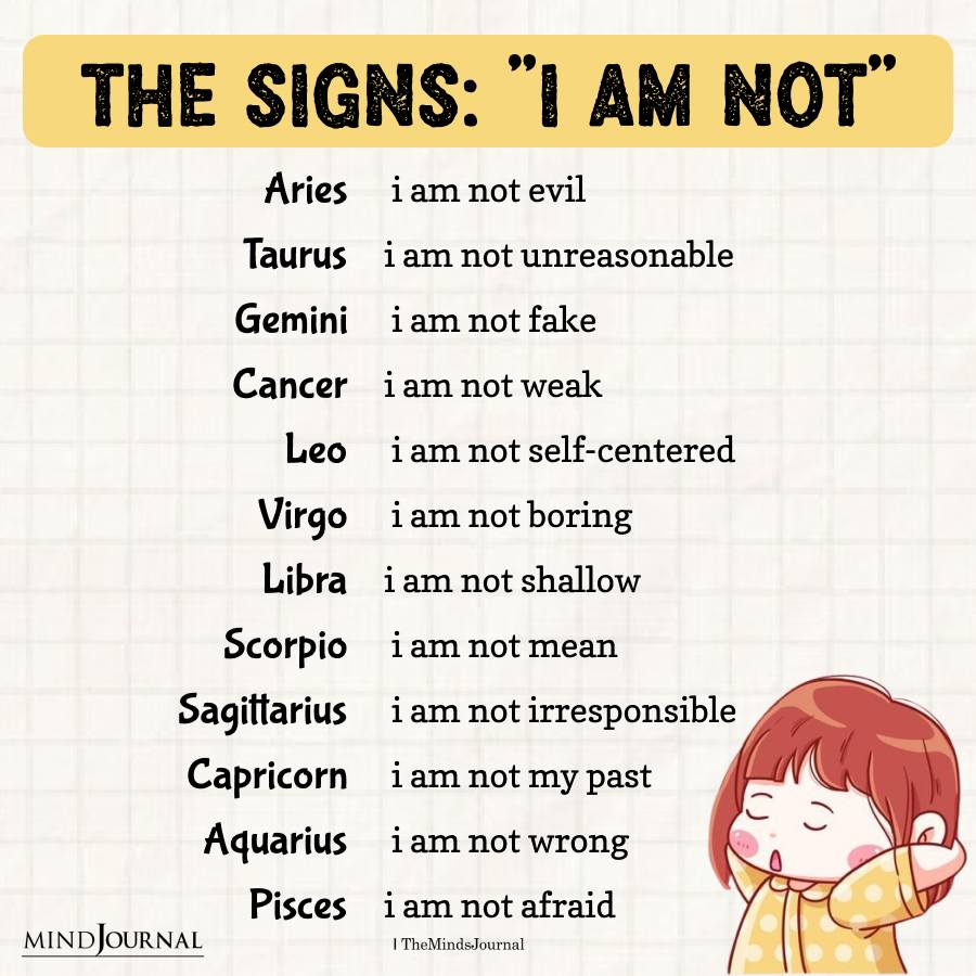 The Zodiac Signs And What They Are Not