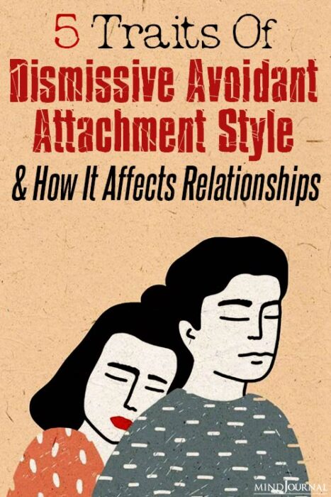 dismissive avoidant attachment style traits
