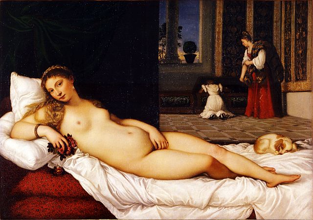 Controversial art work - Venus of Urbino by Titian