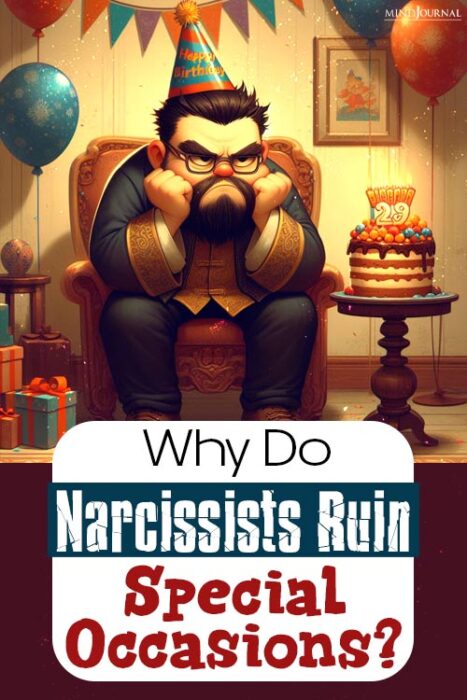 narcissists ruin special occasions
