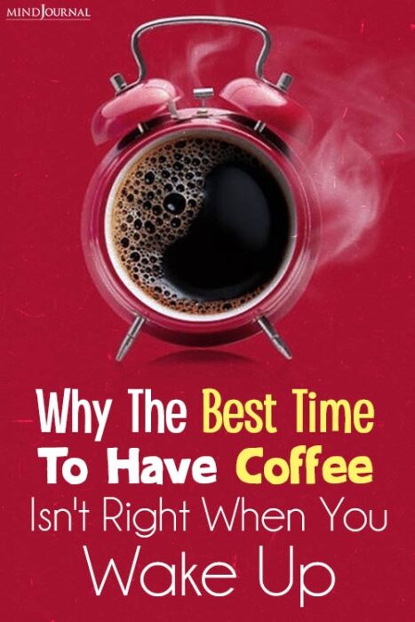 best time to have coffee in the morning
