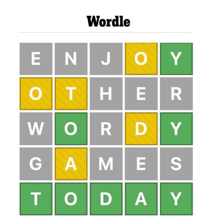 Brain strengthening games - Wordle