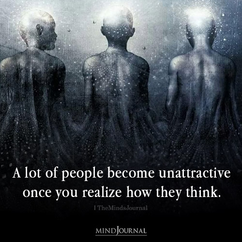 You Realize How They Think