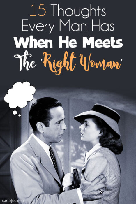 when a man meets the right woman
