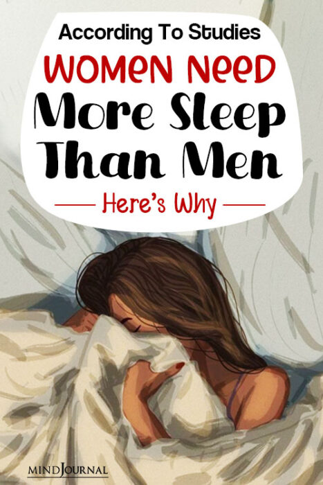 women need more sleep