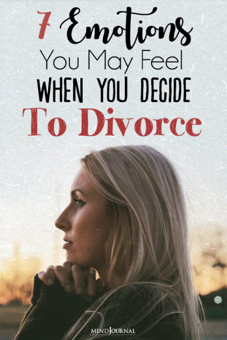 the decision to divorce