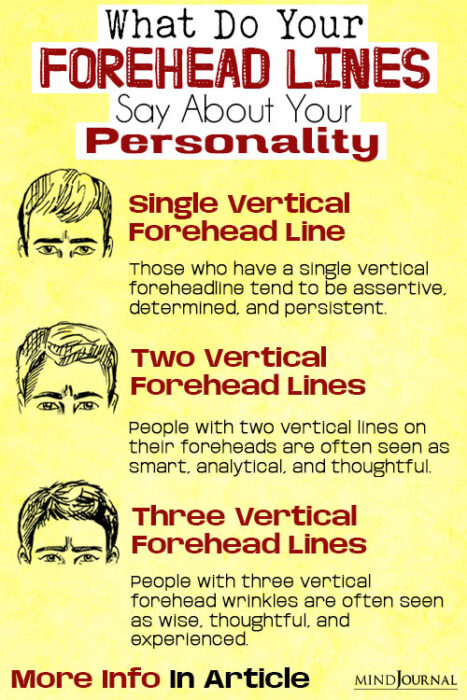 Forehead Line Personality Traits
