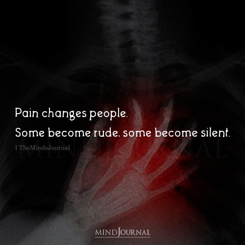 Pain Changes People