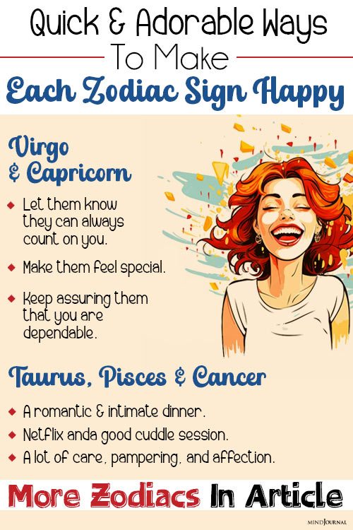 Quick And Adorable Ways To Make Each Zodiac Sign Happy Zodia