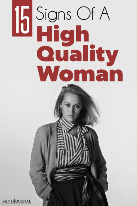 high quality woman traits

