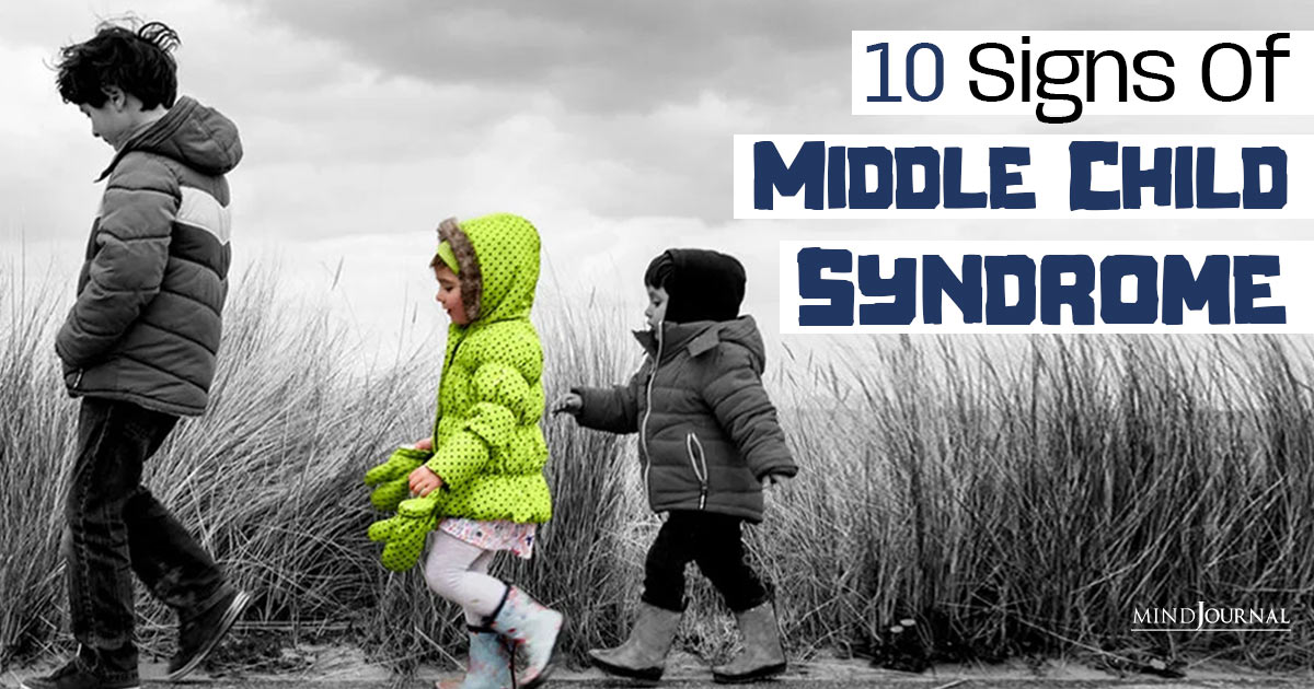 10 Signs Of Middle Child Syndrome: Lost In Between The Family Shuffle