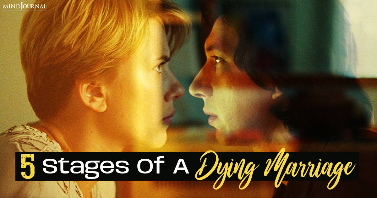 Painful Stages Of A Dying Marriage: Is It Beyond Repair?