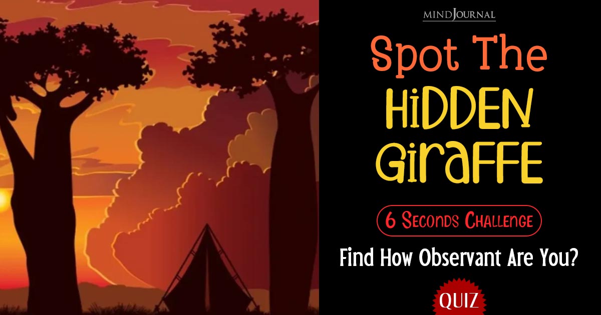 Test Your Vision With Giraffe Optical Illusion: Can You Spot It in 6 Seconds?