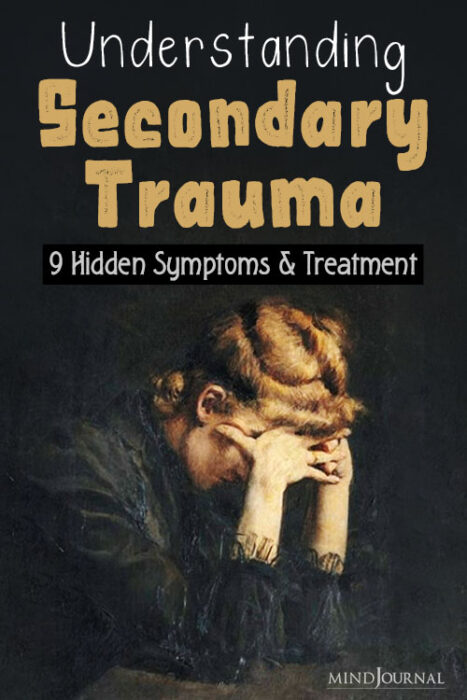 what is secondary trauma
