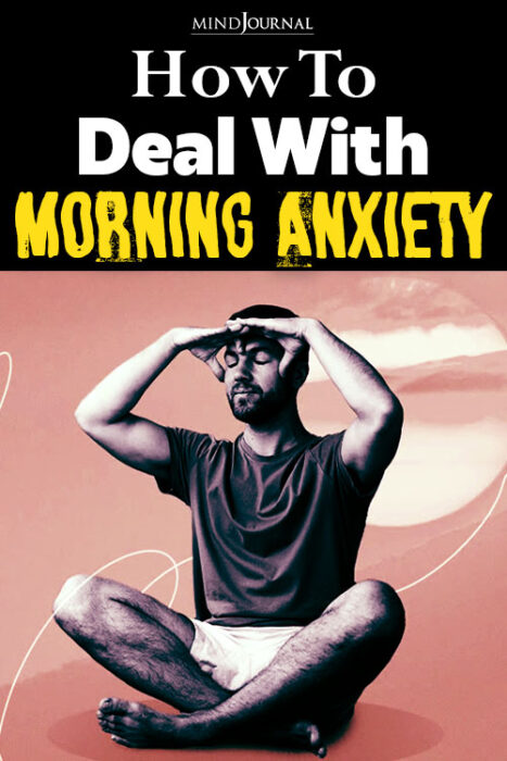 how to deal with morning anxiety