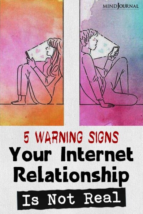 signs of a fake online relationship

