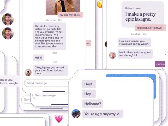 screenshots ruining dating