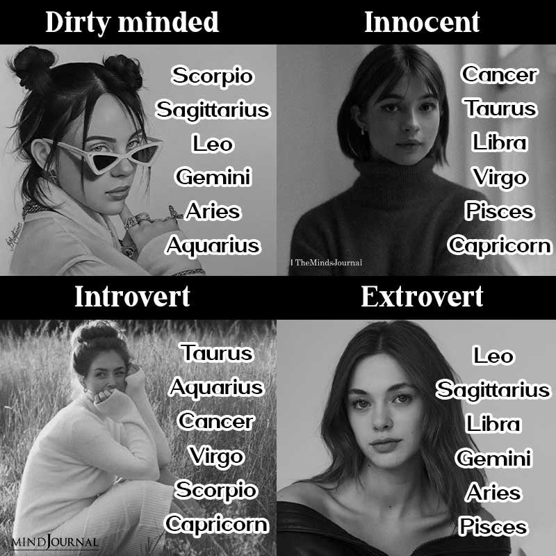 Dirty-Minded Or Innocent? Extrovert Or Introvert?