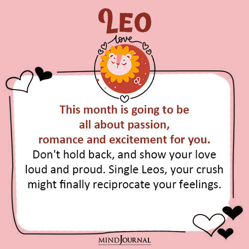 love monthly horoscope