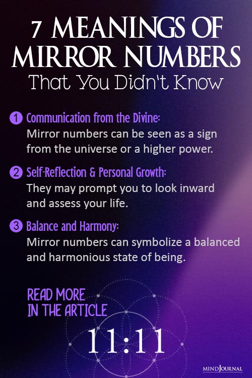 What Are Mirror Numbers And 7 Important Spiritual Meanings